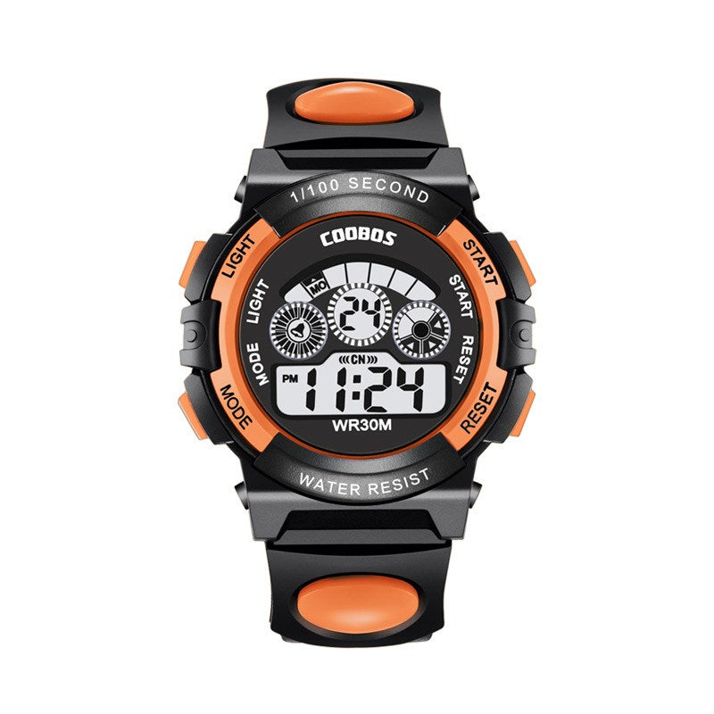 Colour-Light Digital Watch