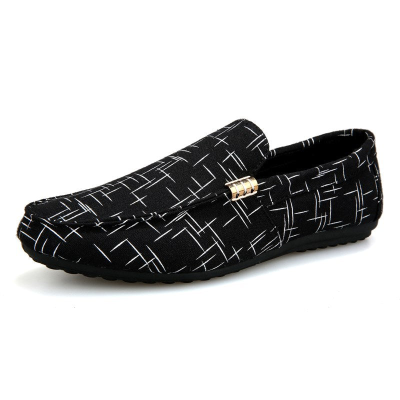 Casual Canvas Slip-On Shoes — product view