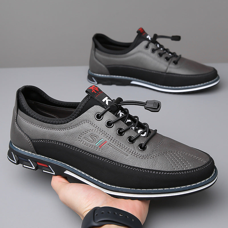 Men's Leather Casual Sports Shoes