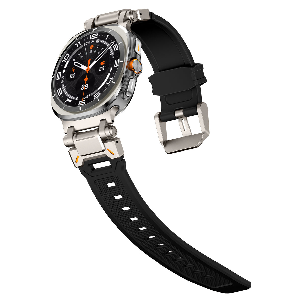 TPU and Silicone Explorer-Style Watch Strap