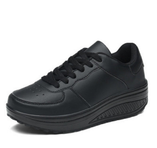 Women's Woven Platform Sneakers — product view