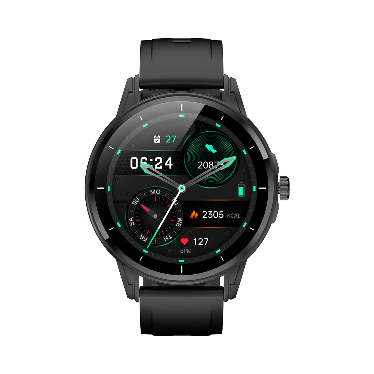 Smartwatch with Sleep and Weather Features
