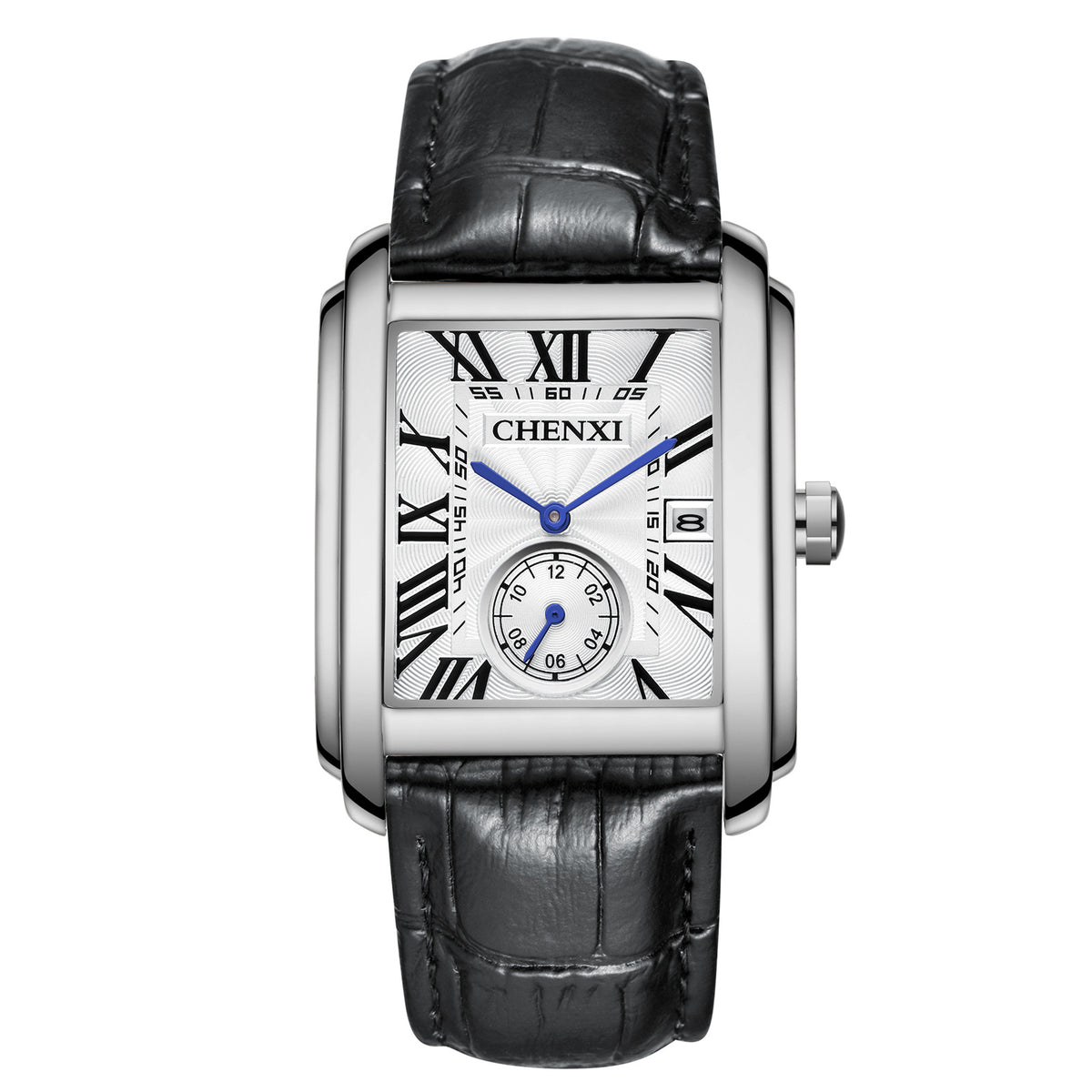 Men's Square Quartz Watch