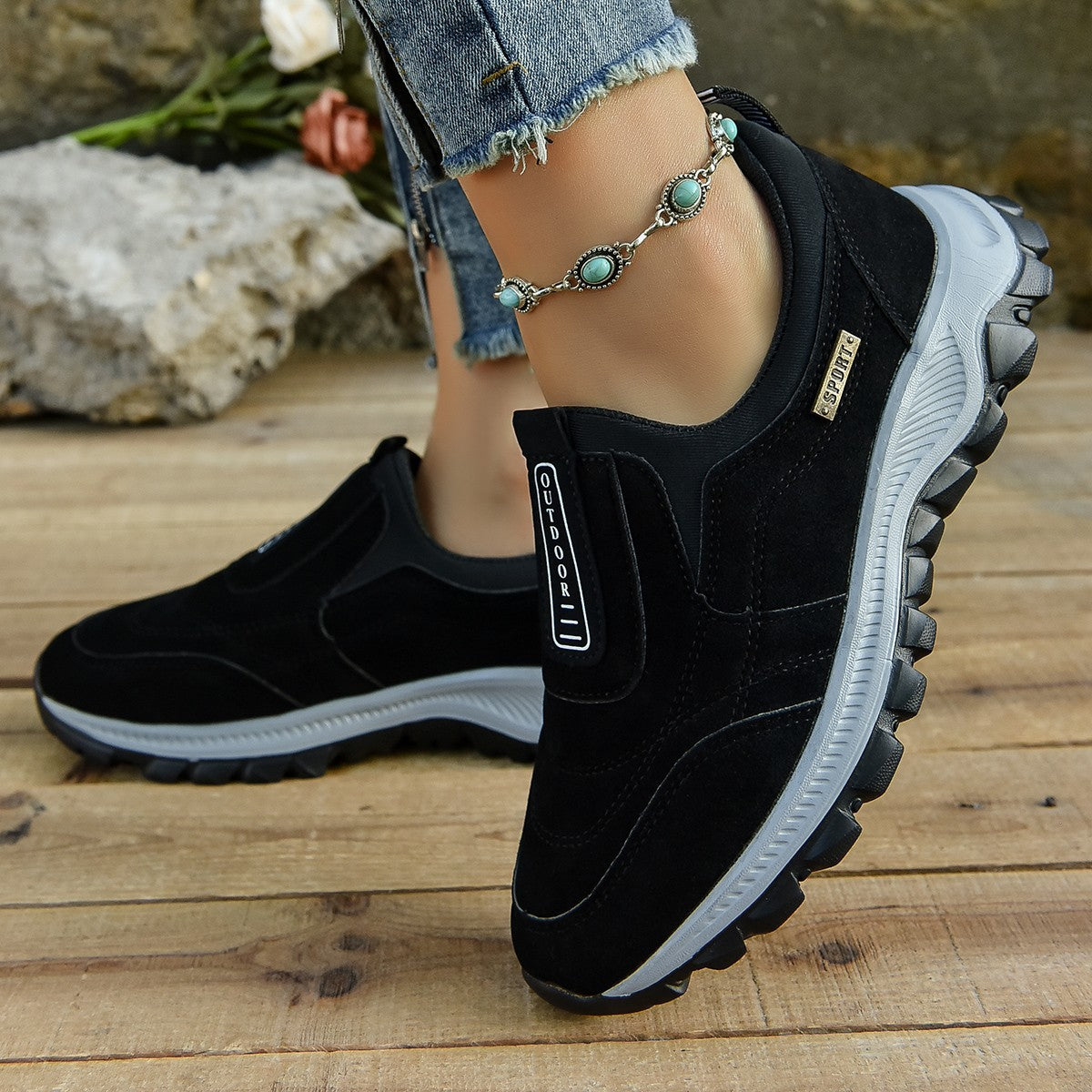 Women's Slip-On Walking Sneakers