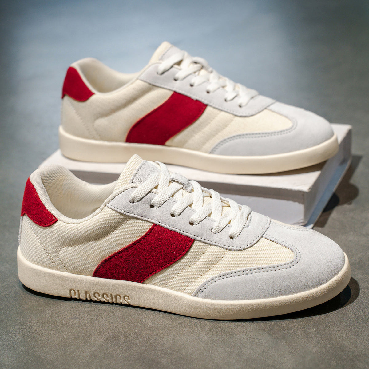 Men's Colour-Block Casual Sneakers — product view