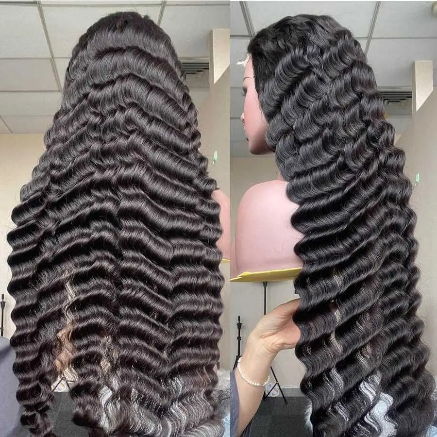 Loose Deep Wave Lace Front Wig — product view