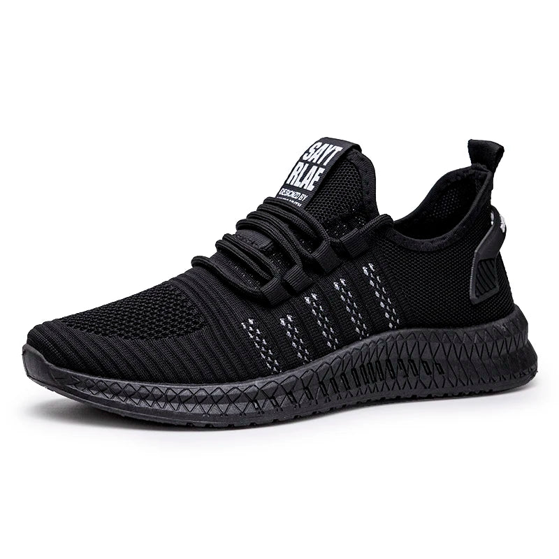 Men's Lightweight Lace-Up Walking Sneakers
