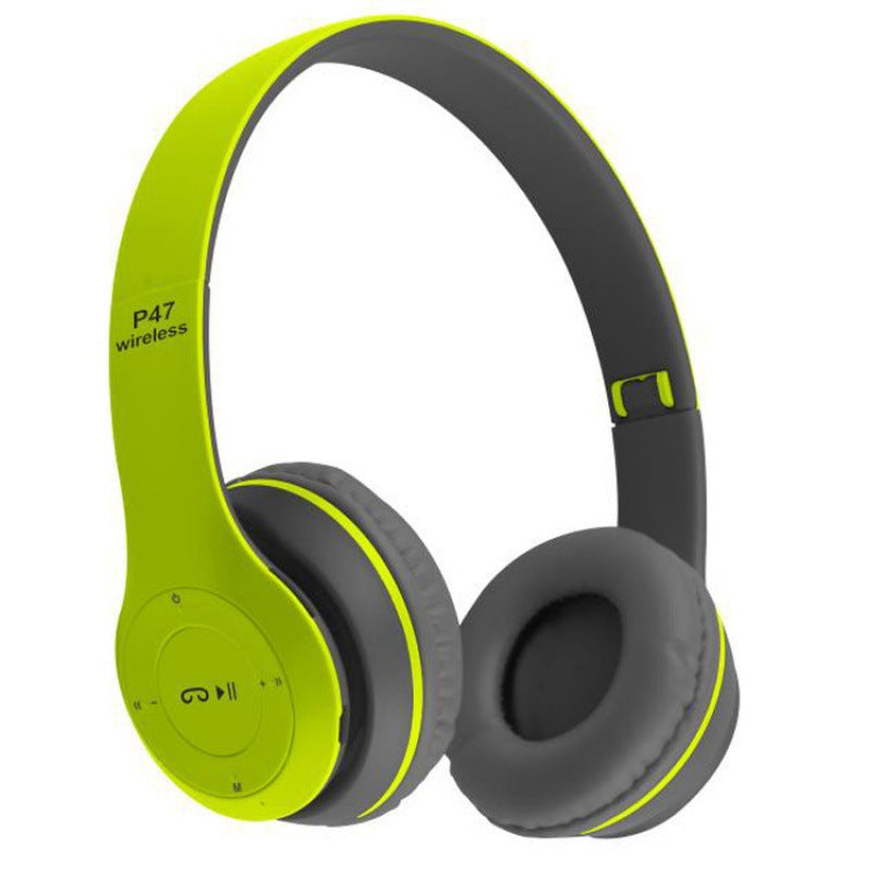 P47 Foldable Wireless Bluetooth Headphones