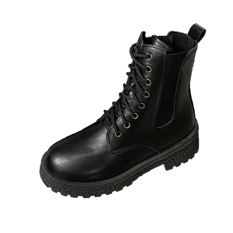 Women's Round-Toe Western Block Heel Boots
