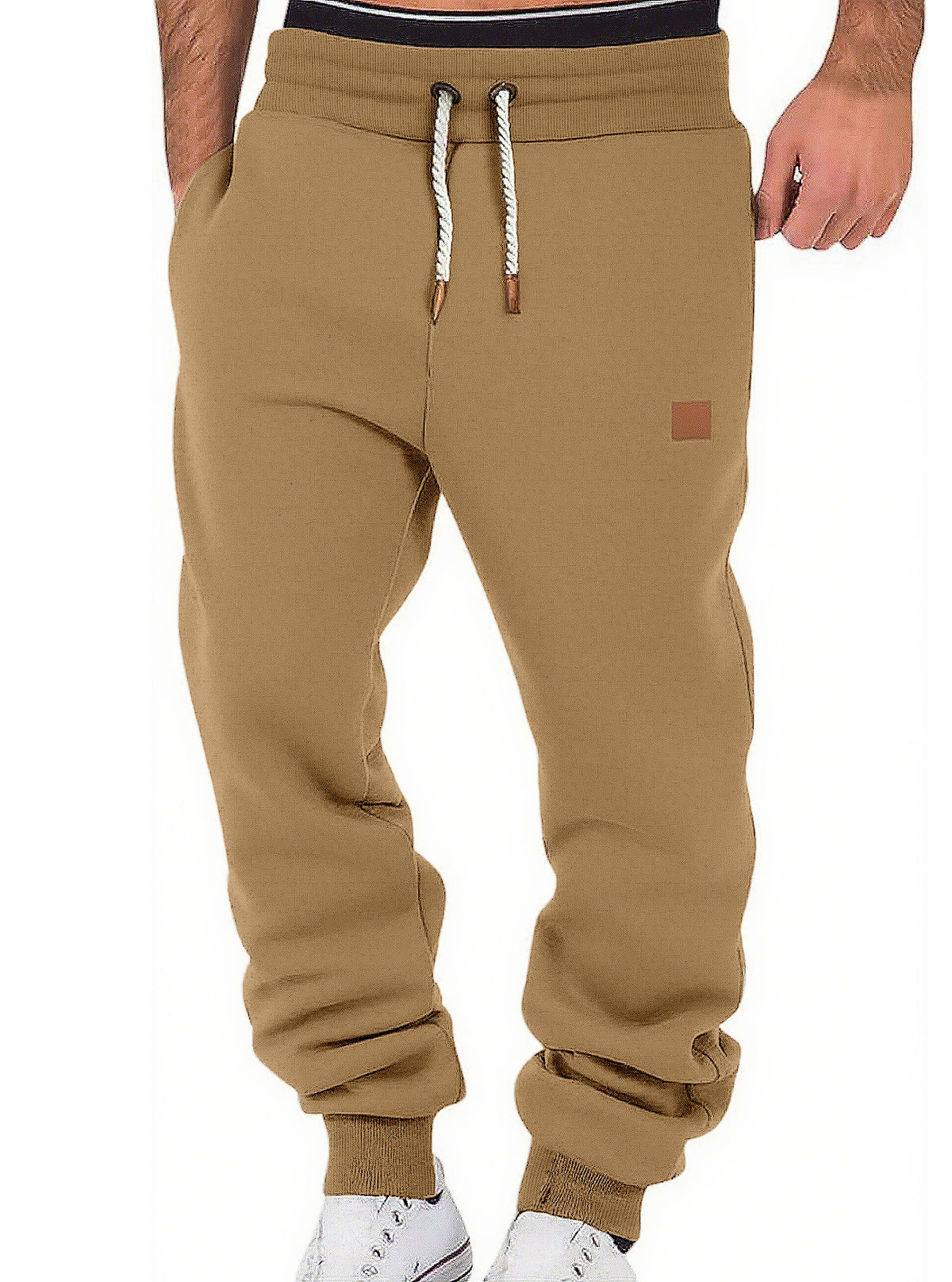 Men's Solid Colour Relaxed Sweatpants