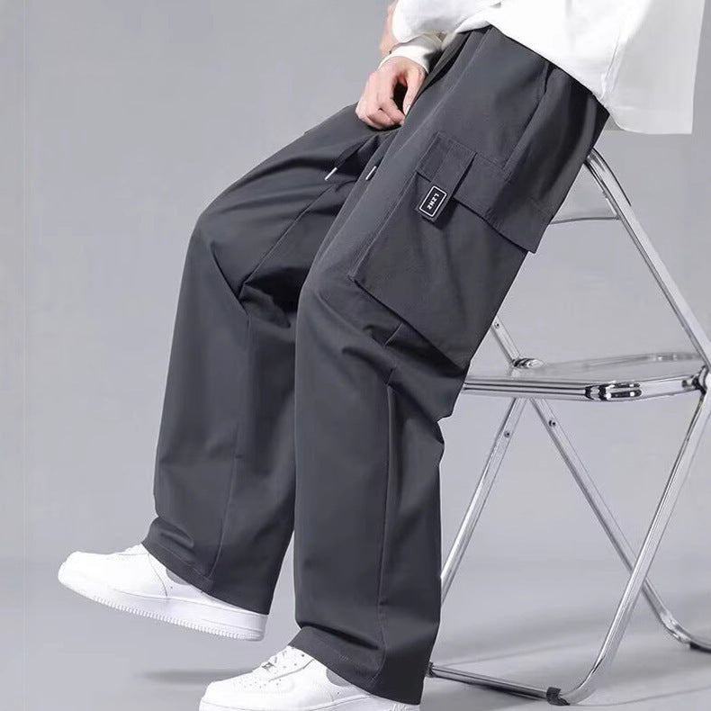 Men's Drawstring Utility Cargo Pants