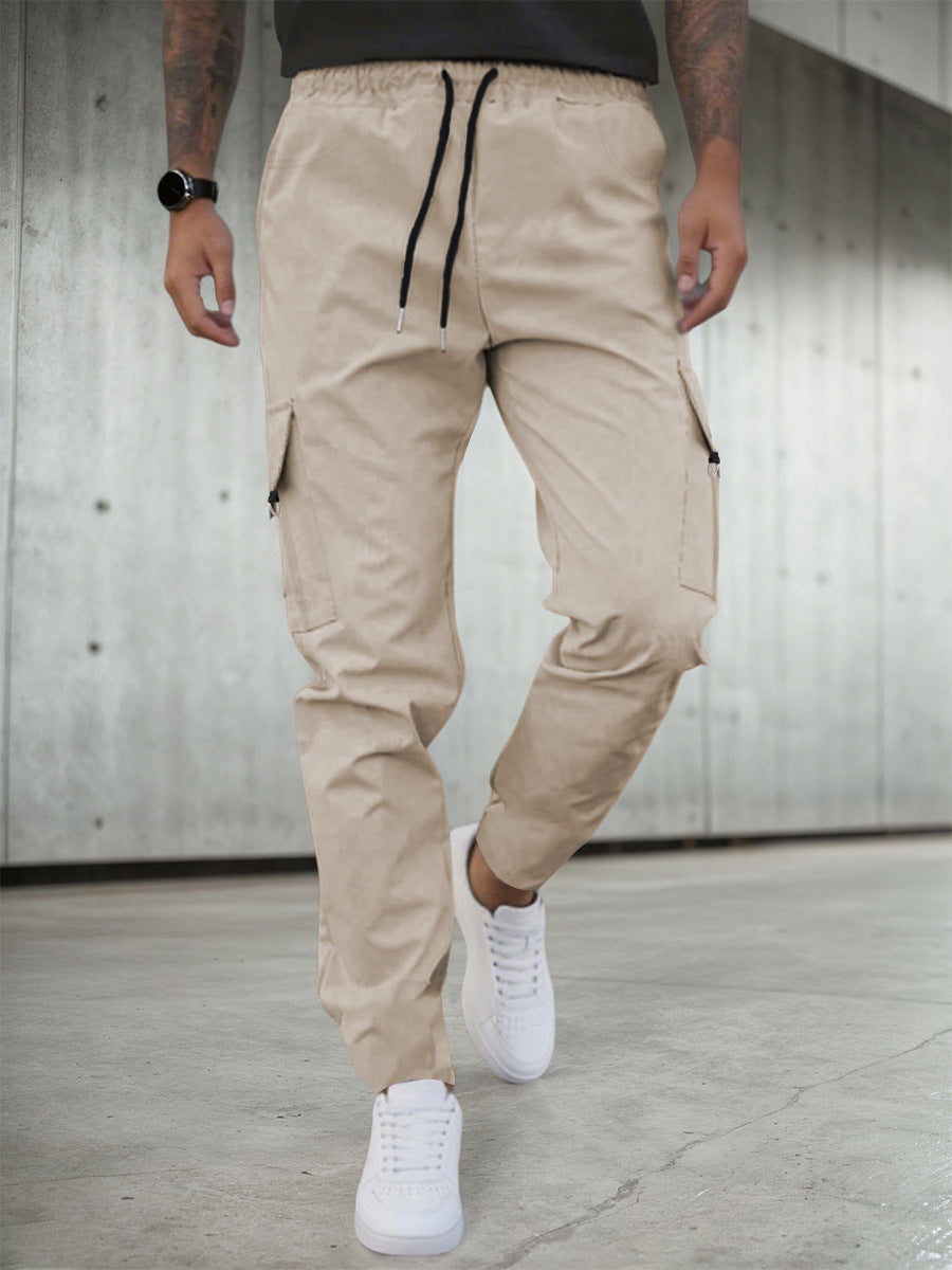 Men's Drawstring Utility Cargo Pants