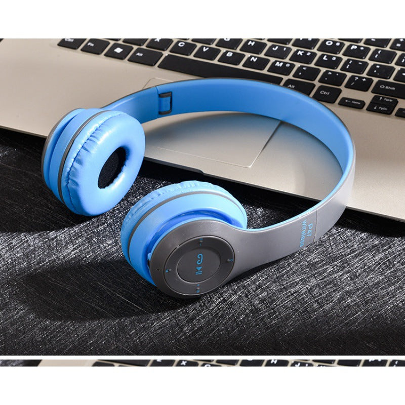P47 Foldable Wireless Bluetooth Headphones