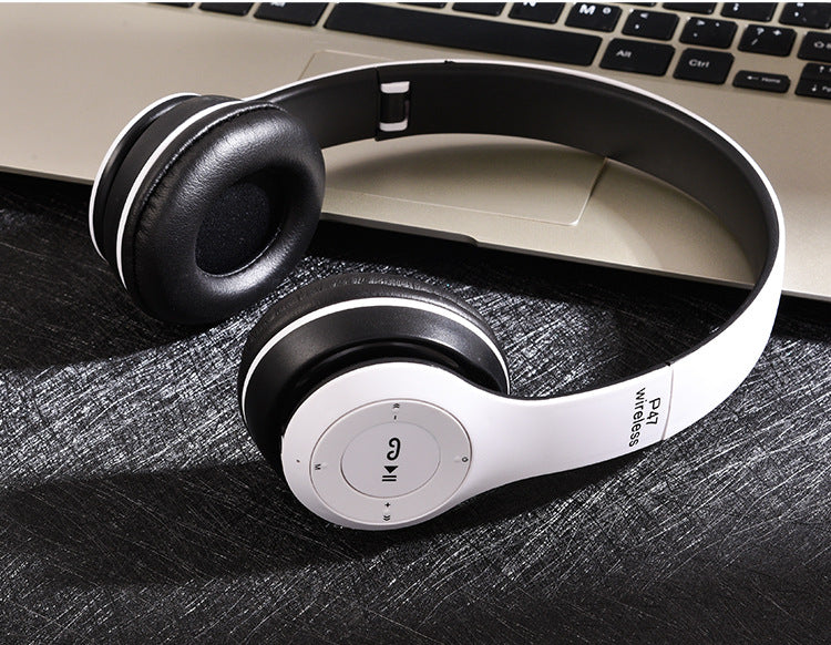 P47 Foldable Wireless Bluetooth Headphones