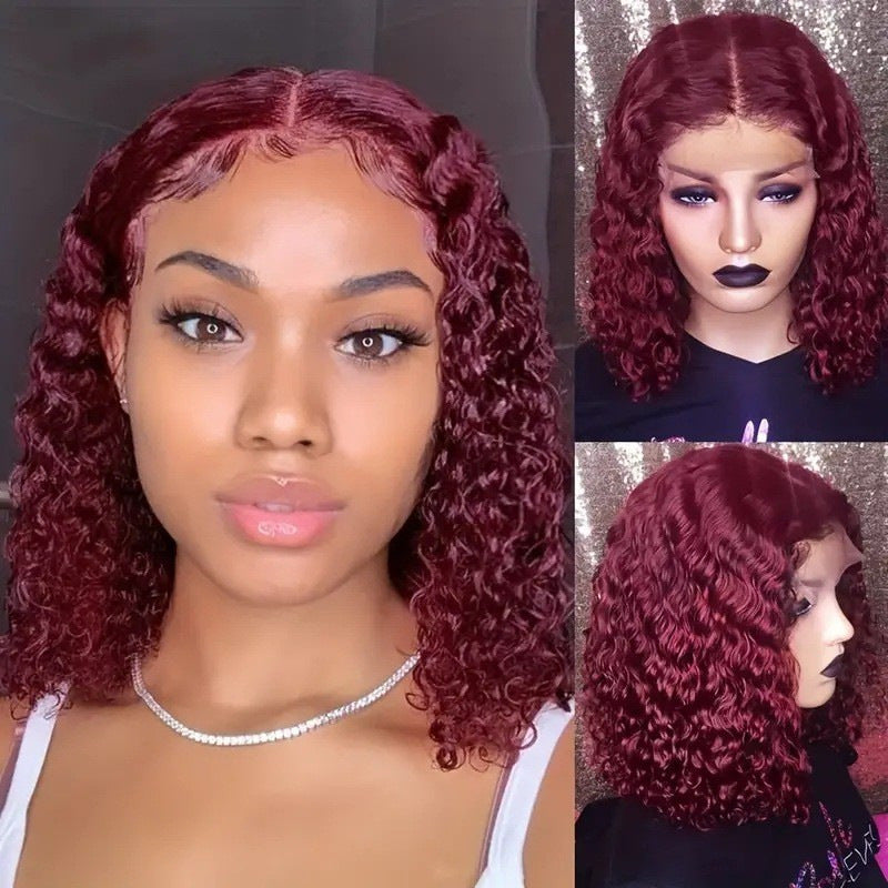 Short Curly Wig with Voluminous Texture