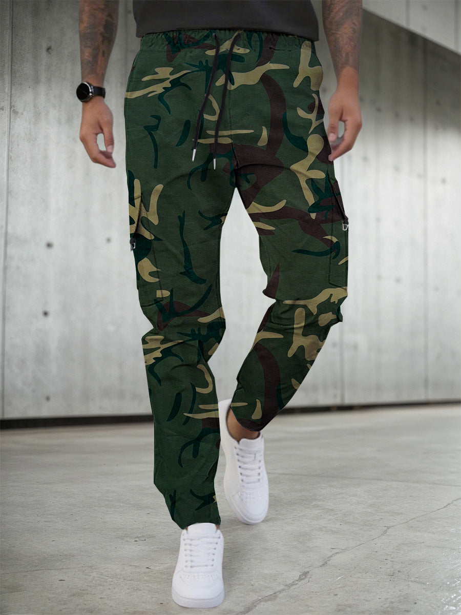 Men's Drawstring Utility Cargo Pants
