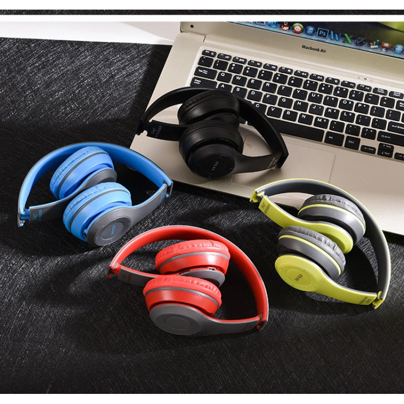 P47 Foldable Wireless Bluetooth Headphones