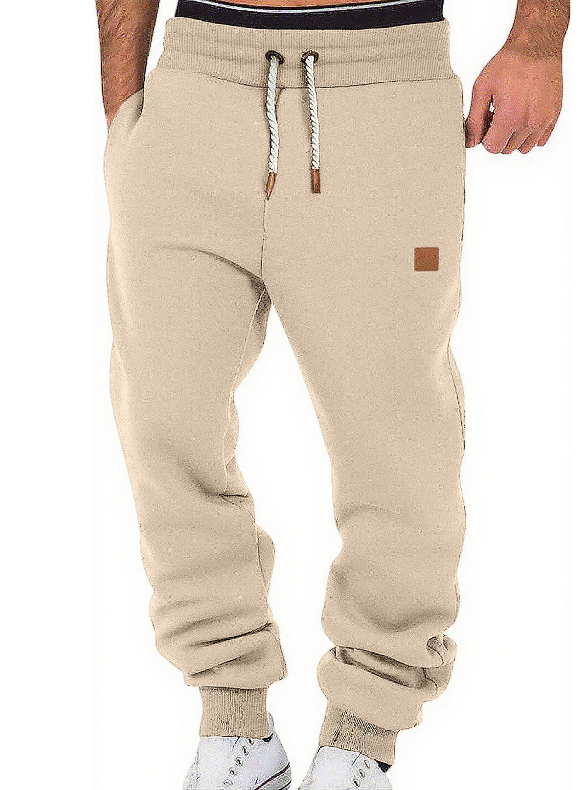 Men's Solid Colour Relaxed Sweatpants