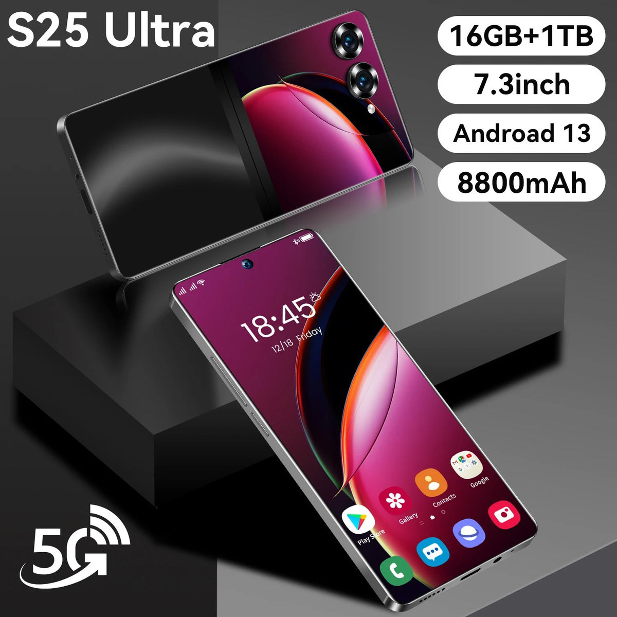 S25 7.3-Inch Android Smartphone – Colour Options