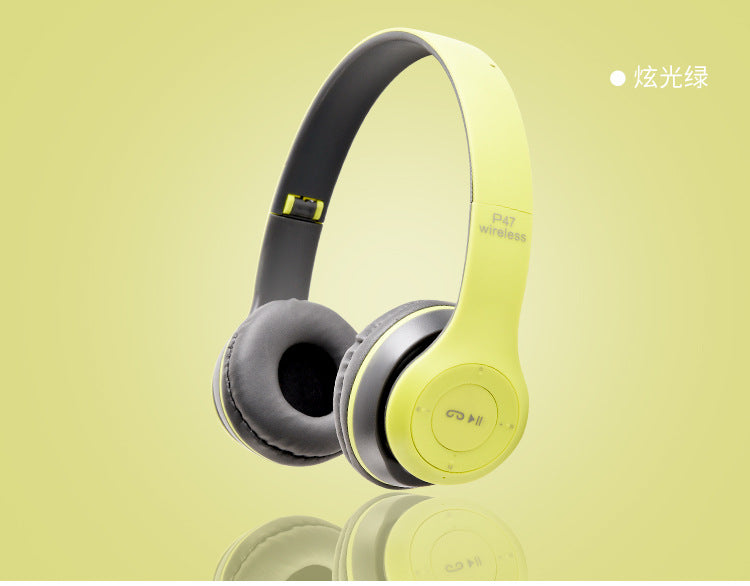 P47 Foldable Wireless Bluetooth Headphones