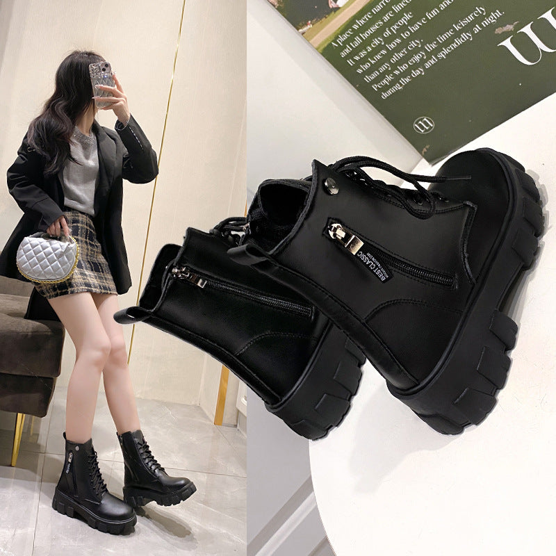 Women's High-Heel Mid-Calf Boots