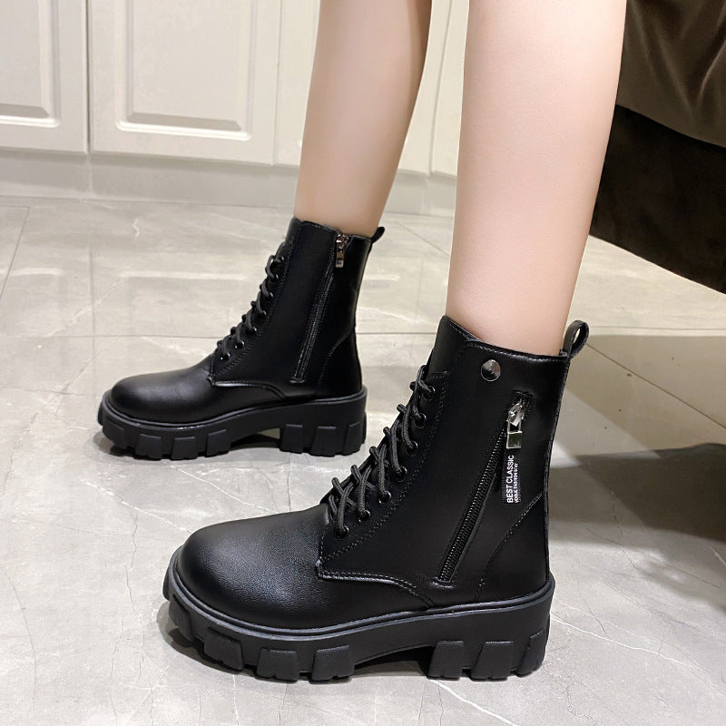 Women's High-Heel Mid-Calf Boots
