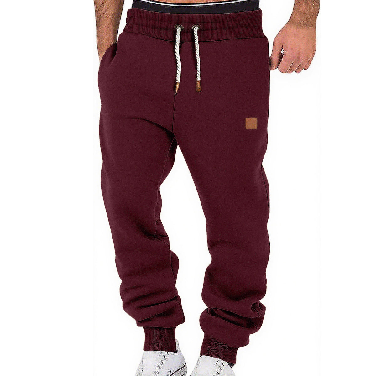 Men's Solid Colour Relaxed Sweatpants