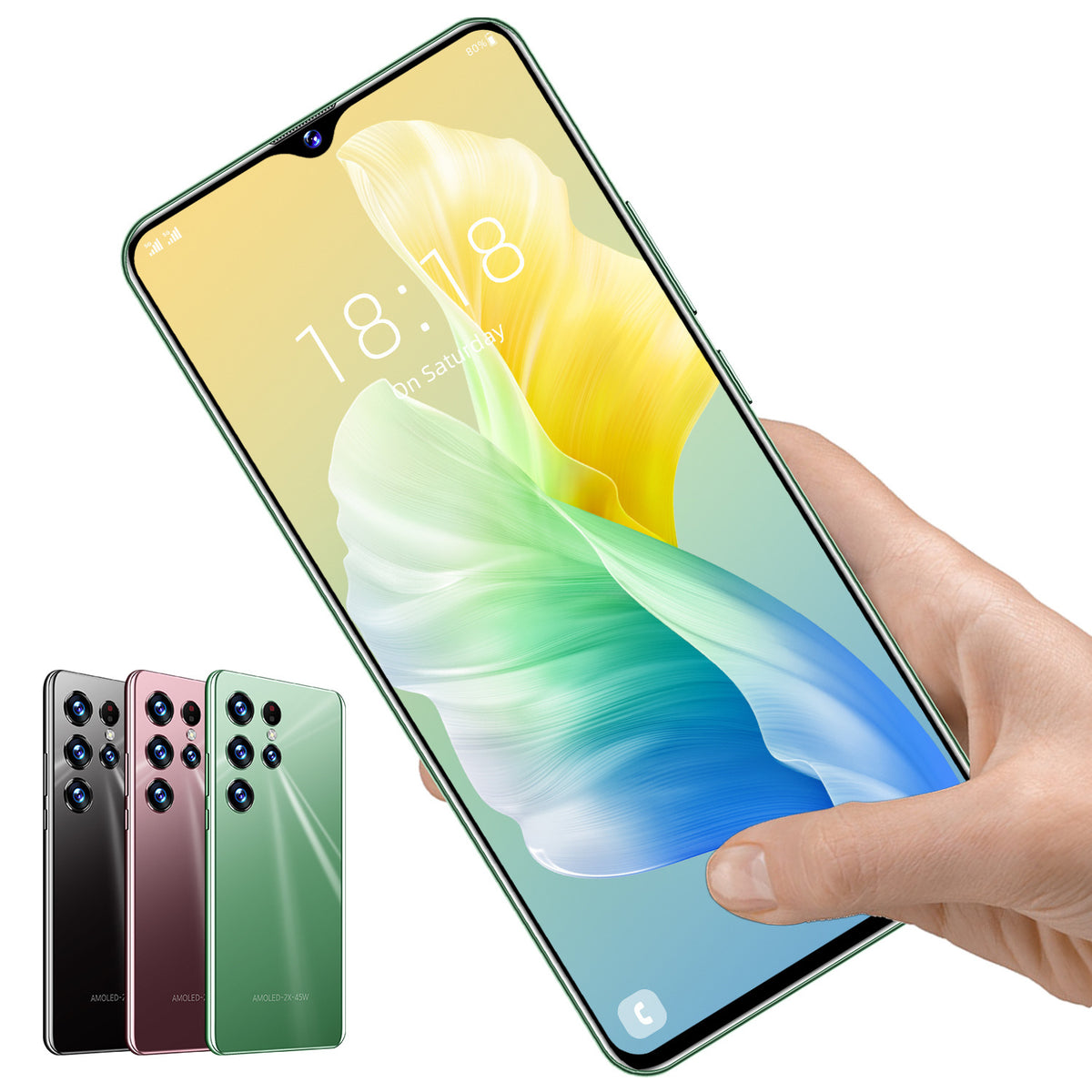 S22Ultra 6.8-Inch Android Smartphone – Colour Options