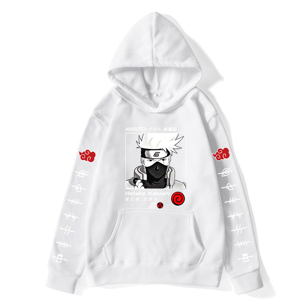 Anime Graphic Oversized Pullover Hoodie