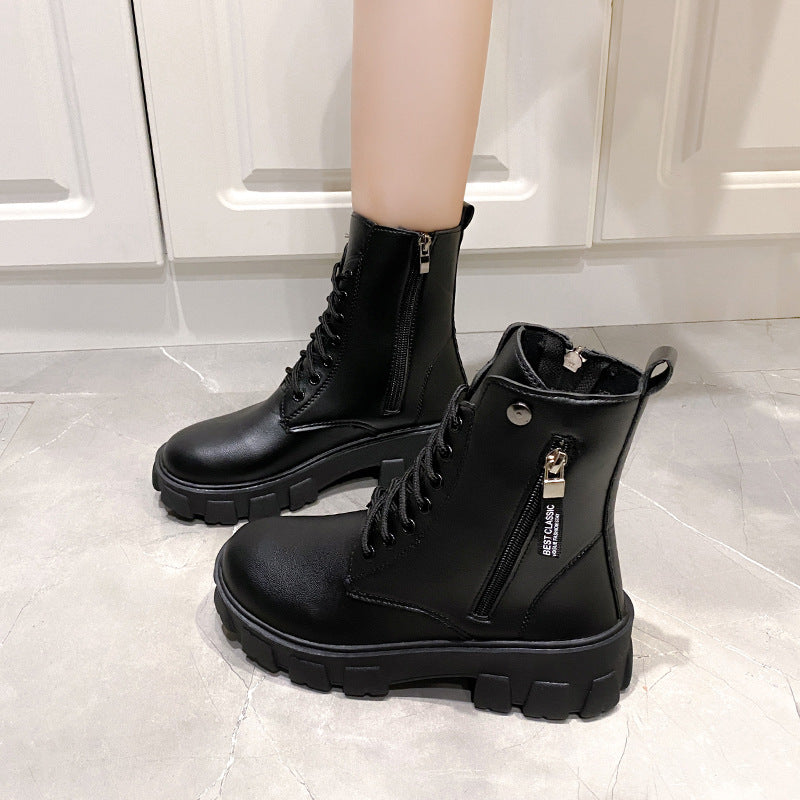 Women's High-Heel Mid-Calf Boots
