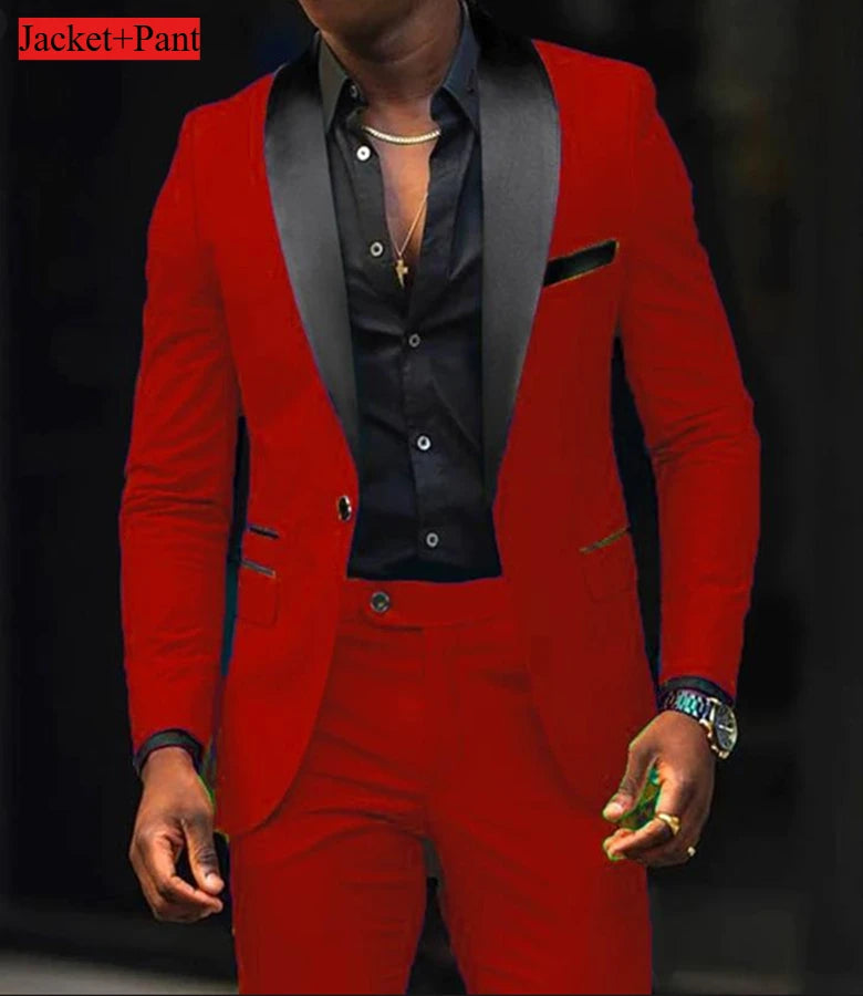 Men's Slim Fit Wedding & Occasion Suit
