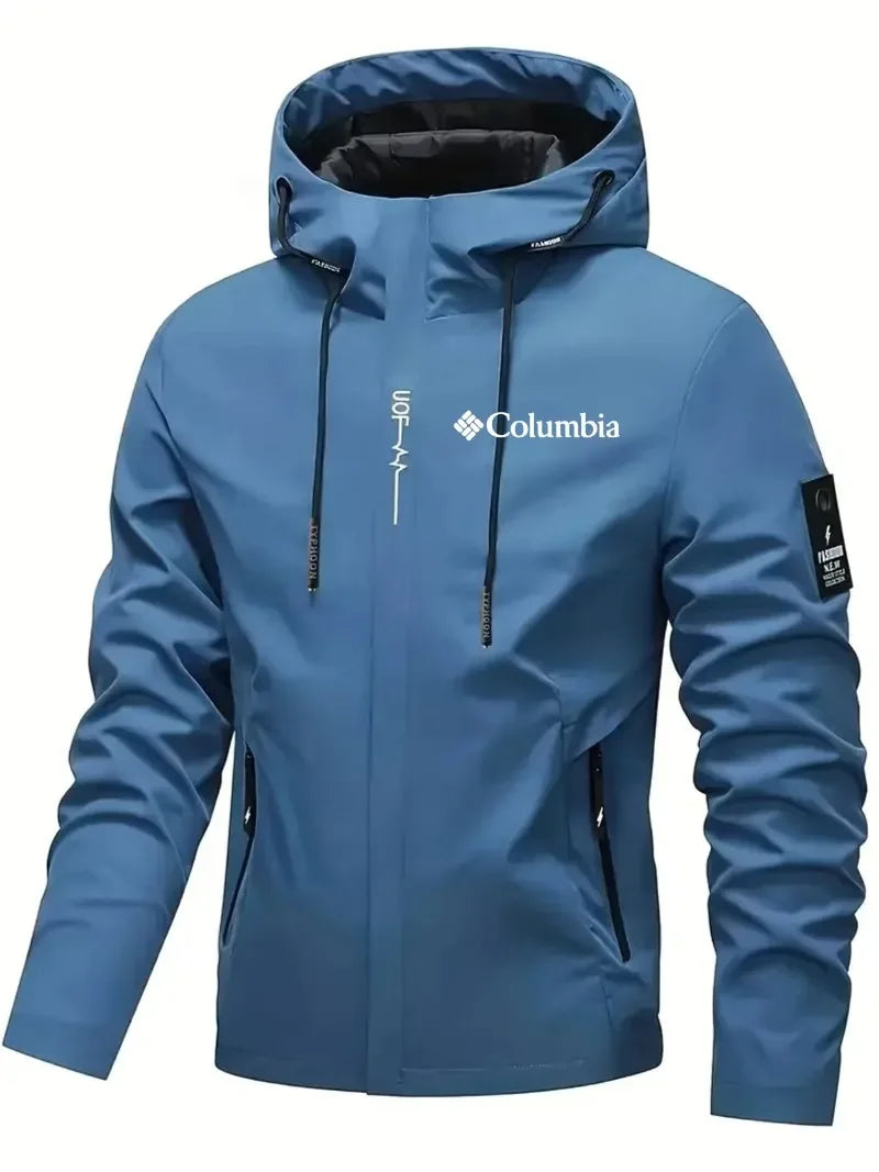 Men's Hooded Zip-Up Jacket