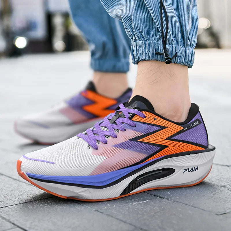 Breathable Lace-Up Athletic Sneakers — product view