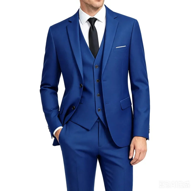 Men's Formal Suit — Two- and Three-Piece Options