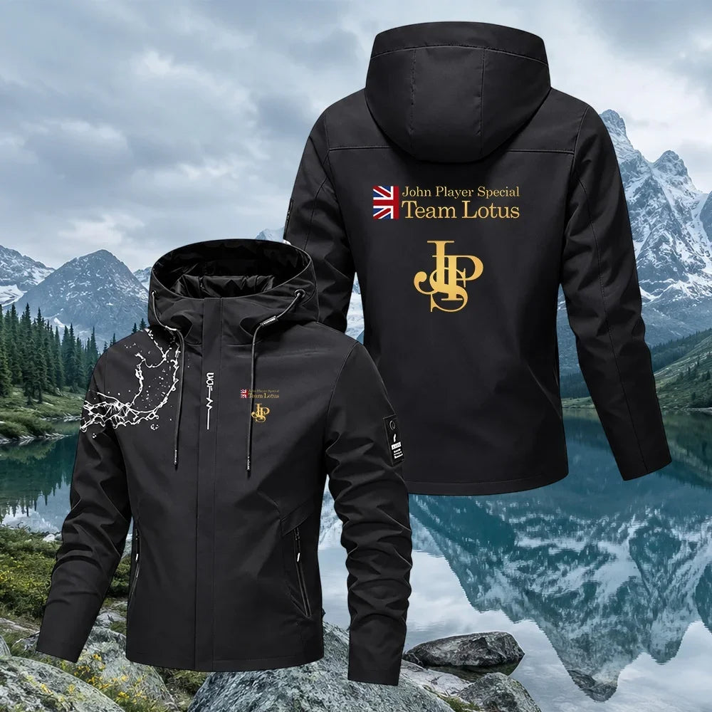 Men's Hooded Zip-Up Jacket