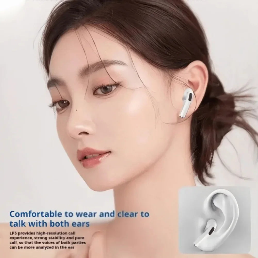 Bluetooth 5.3 Wireless Earbuds with 1000mAh Charging Case