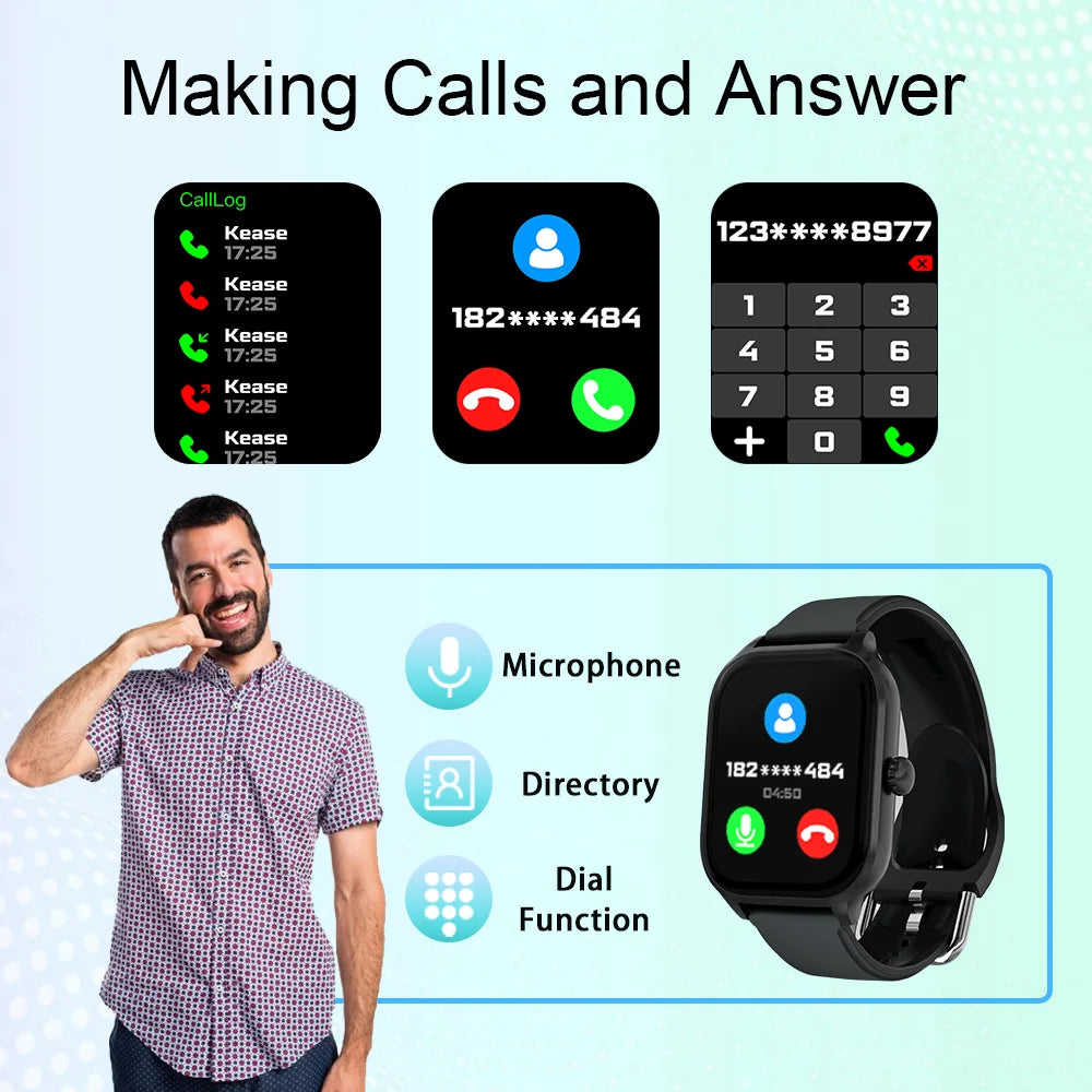 2.01-Inch Calling Smartwatch