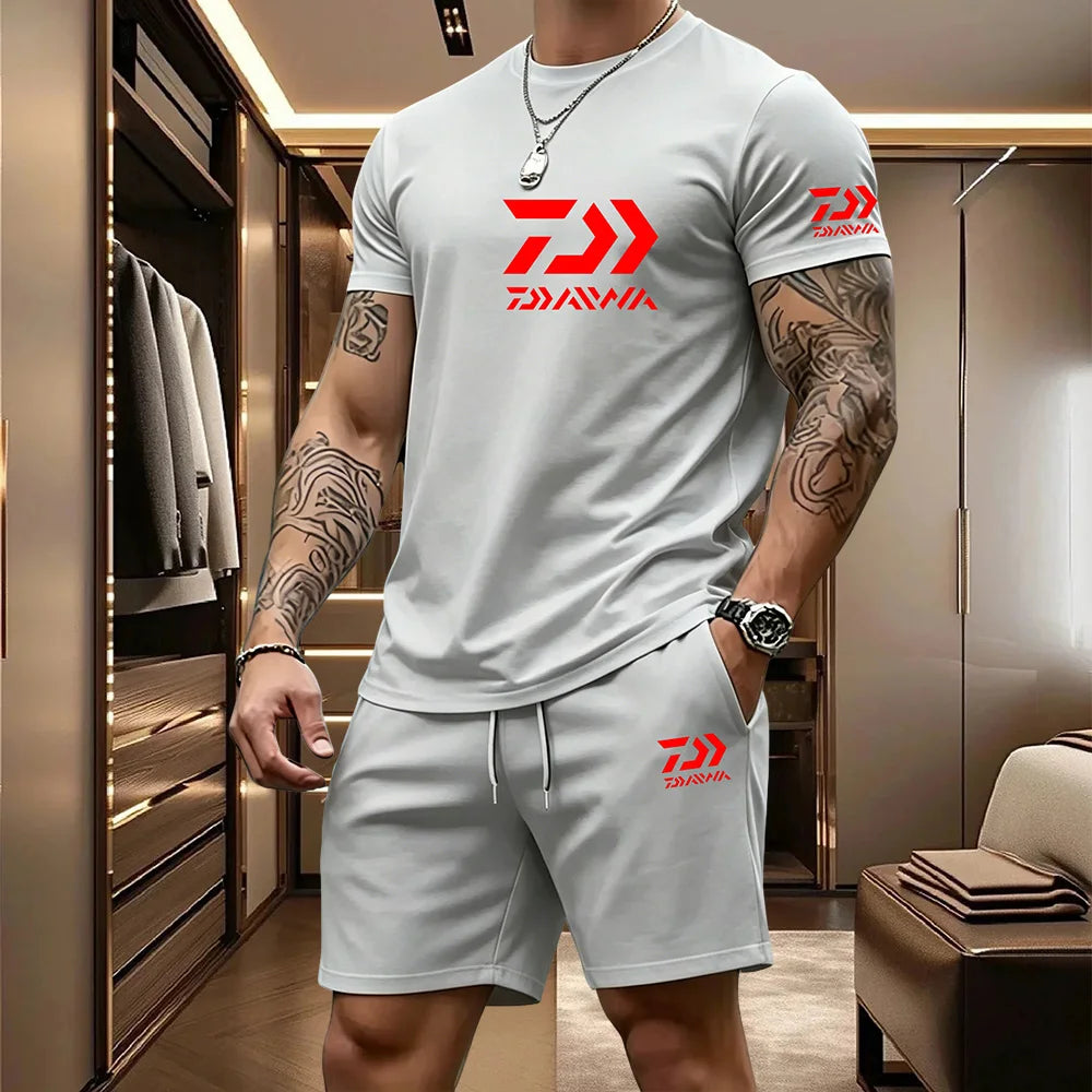Men's Top & Shorts Set