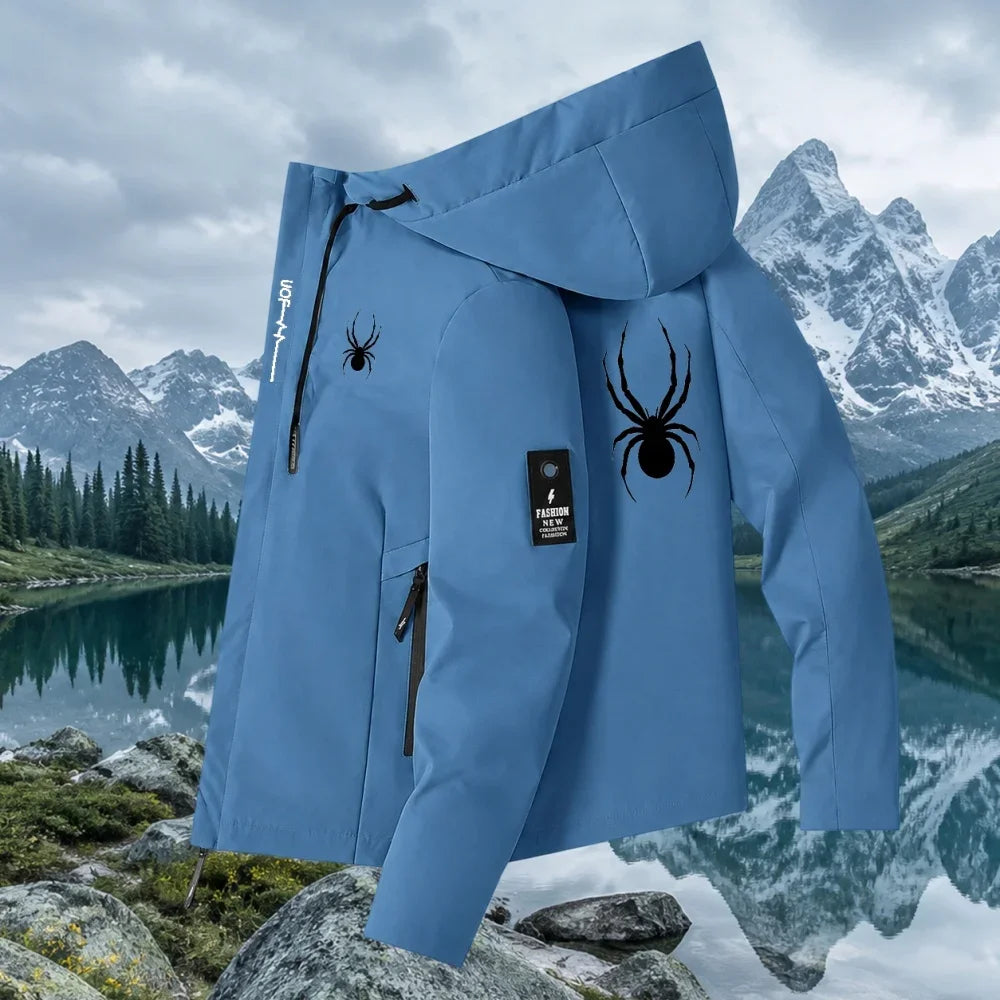 Men's Hooded Zip-Up Jacket