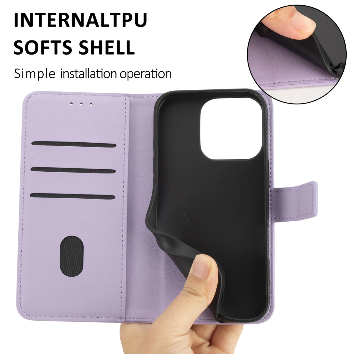 Classic Flip Wallet Phone Case for Redmi Note 11S 4G, Redmi Note 11 4G, Redmi Note 11 Pro 5G, Redmi Note 11 Pro 4G, Redmi Note 9 Pro, Redmi Note 10S, Redmi Note 10 5G, Redmi Note 10 4G, Redmi Note 8 Pro, Redmi Note 8 & More Models