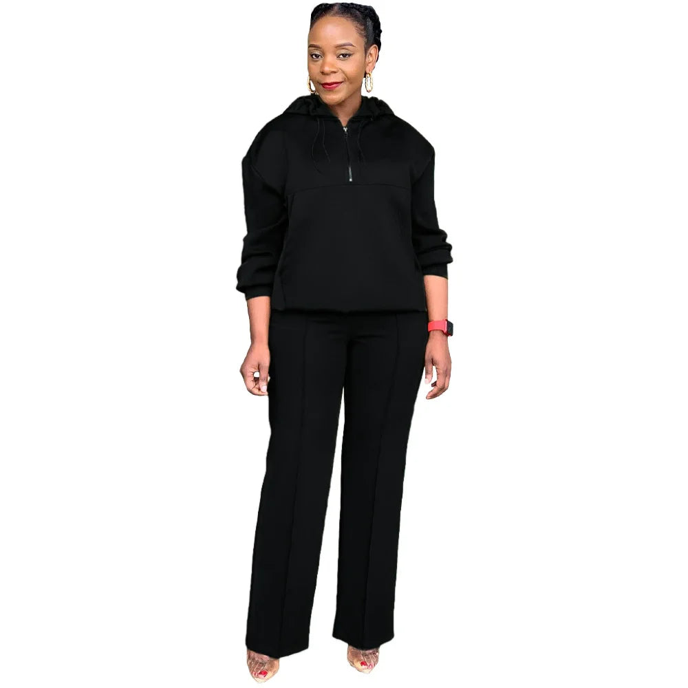 Women's Relaxed Hoodie & Pants Set