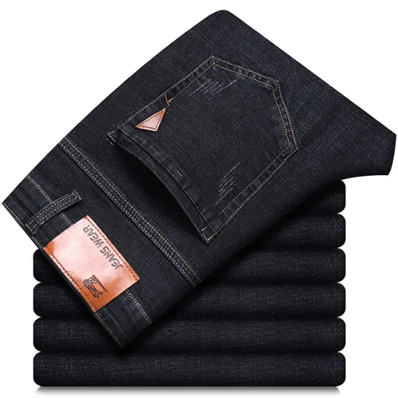 Men's Slim Fit Stretch Denim Jeans - Lightweight — product view