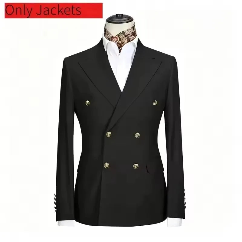 Men's Double-Breasted Blazer & Trouser Set