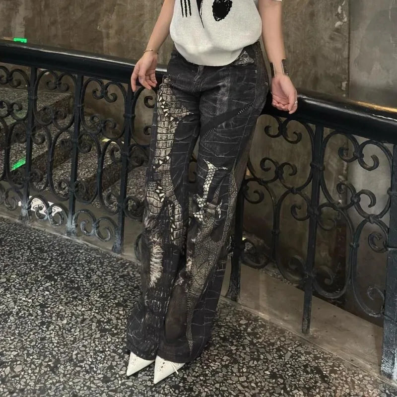 Women's High-Waist Flare Jeans — product view