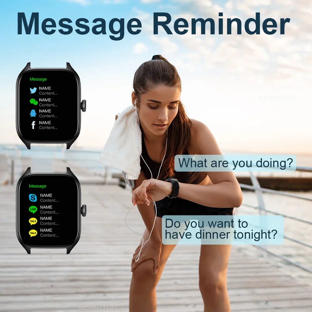 2.01-Inch Calling Smartwatch