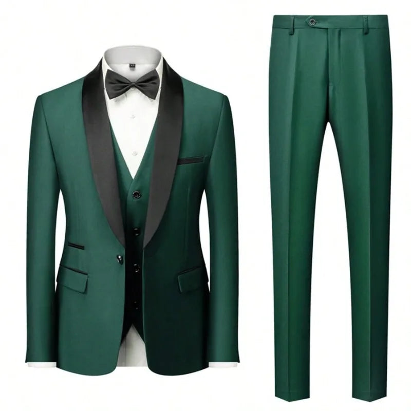 Men's Slim Fit Formal Suit & Blazer Options