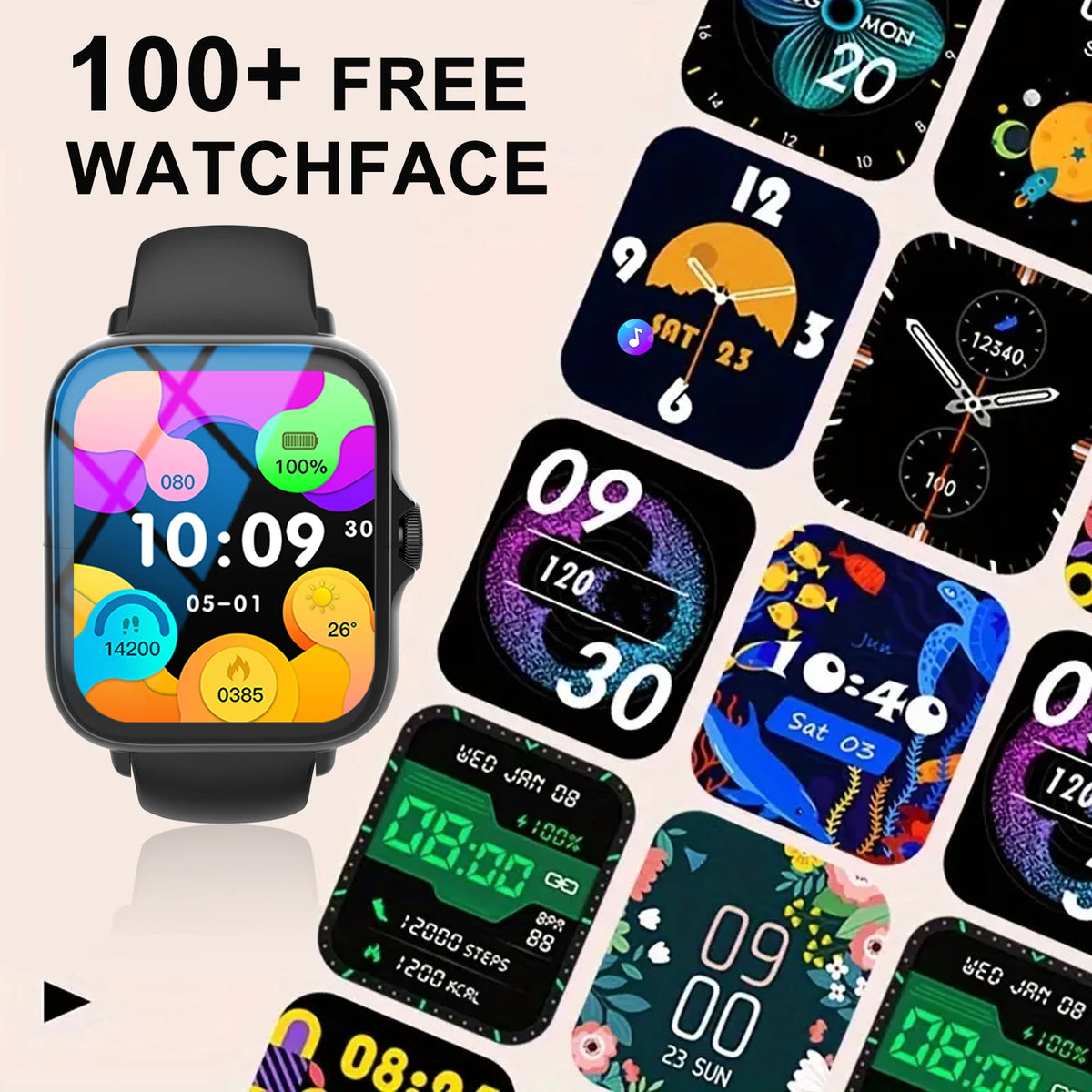 1.83-Inch Calling Smartwatch