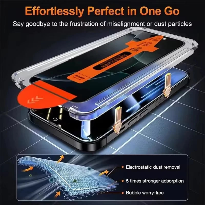 Easy-Install Privacy Tempered Glass Screen Protector for Samsung Galaxy A08, A16, A07, A18, A55, S24 FE, A35, A12, A57, A26, A17, A13, A24 4G, A14, A15 5G, A36, A56