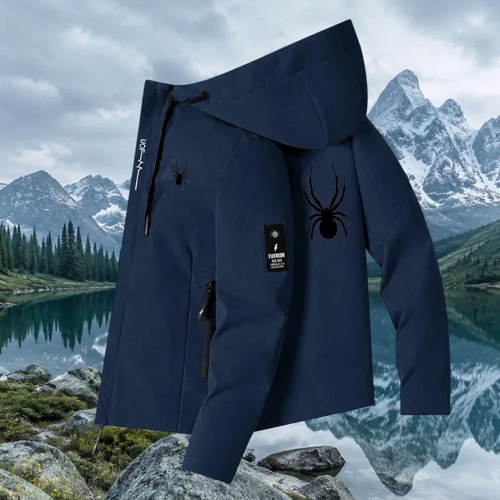Men's Hooded Zip-Up Jacket
