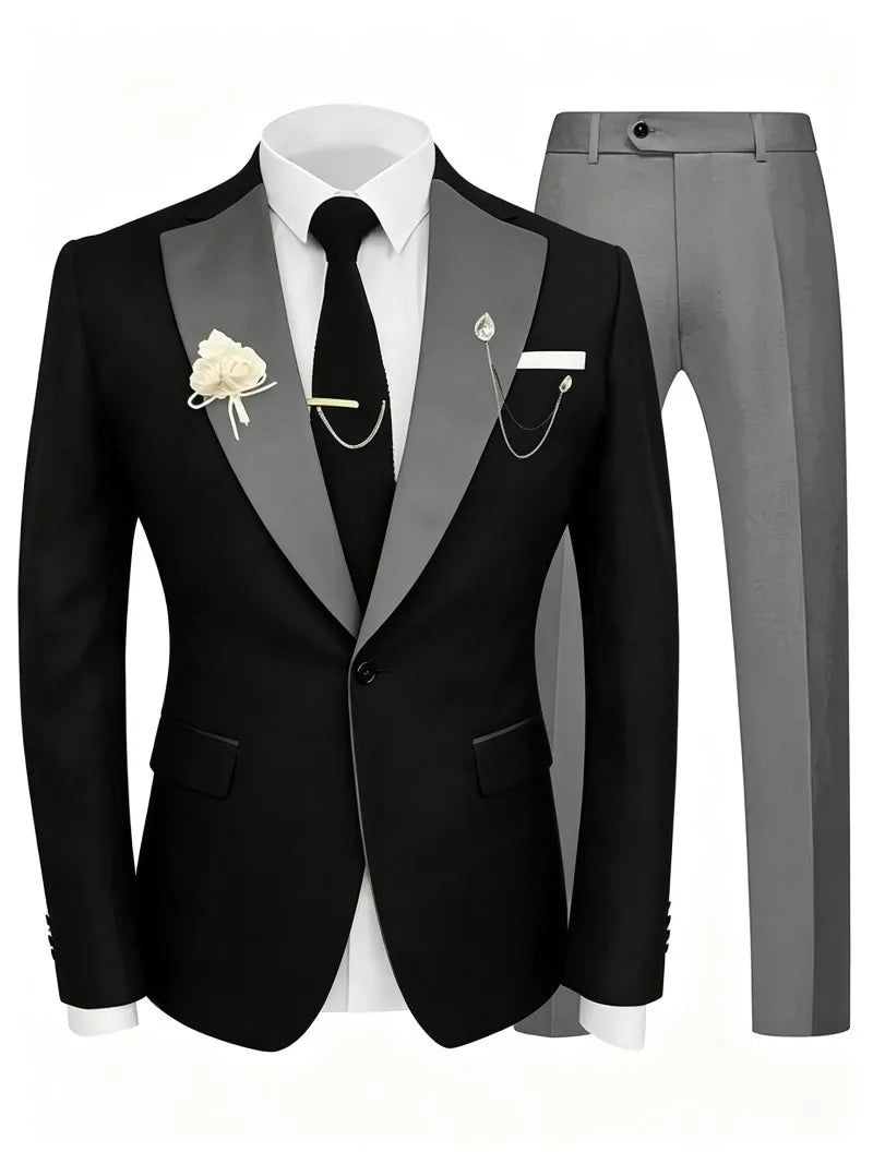 Men's Three-Piece Business & Occasion Suit
